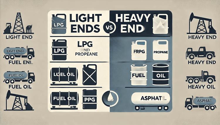 5 Differences Between Light End and Heavy End